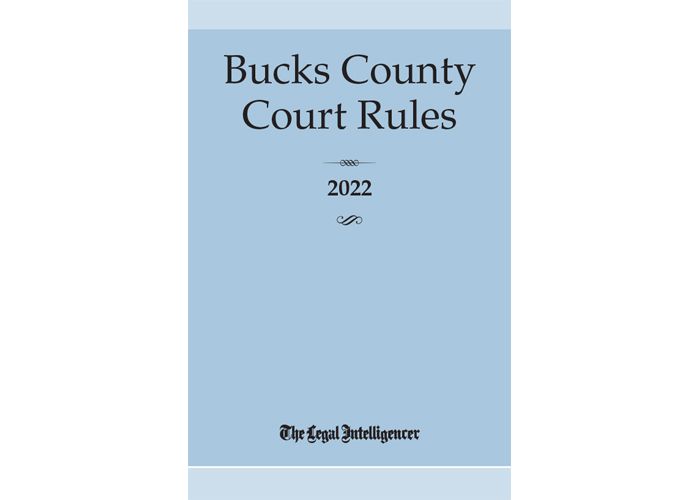 Bucks County Court Rules (PA)
